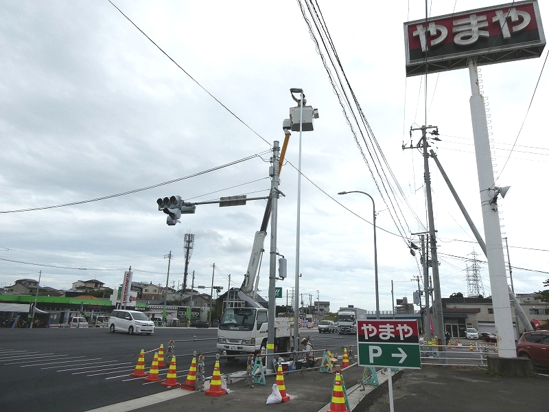 令和2年　宮城野区鶴ケ谷　照明灯設置工事