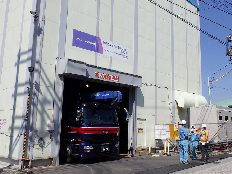 令和3年　新堤町支線新設工事