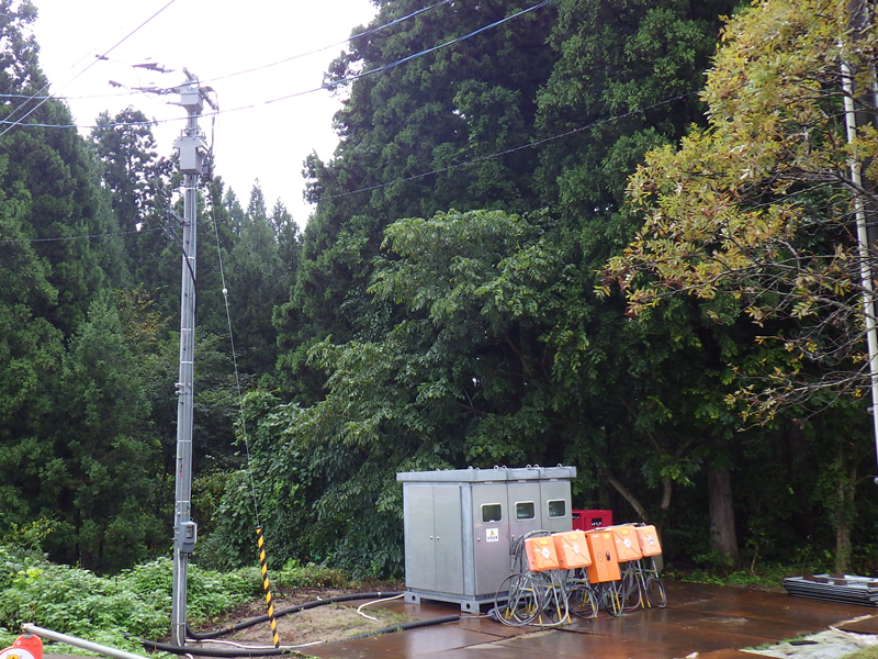 令和5年　市川堰トンネル電気設備